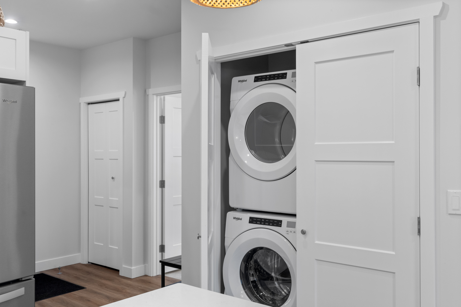 In-Suite Stacked Laundry Center