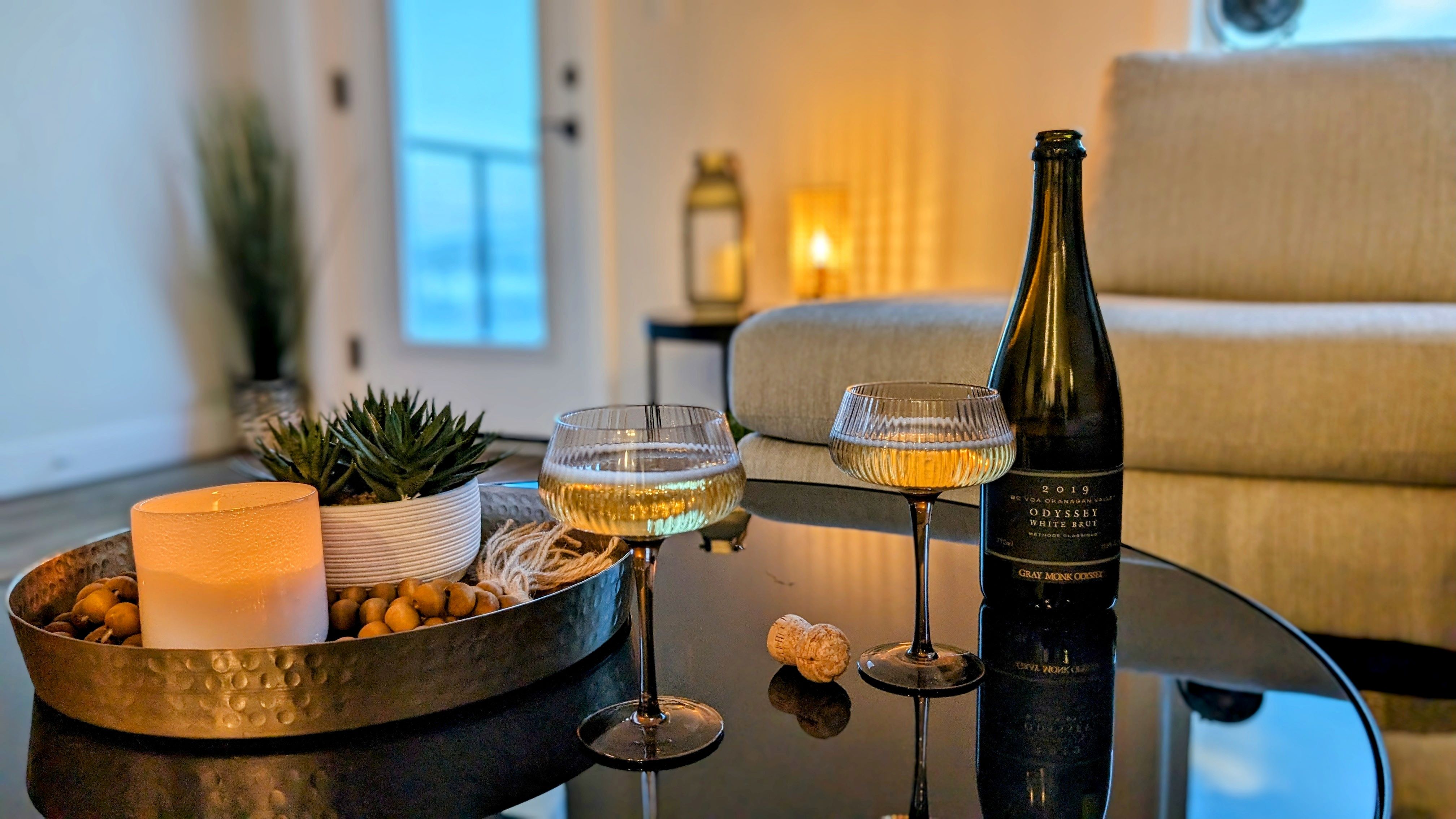 Evening Candlelight Ambiance in The Northern Loft